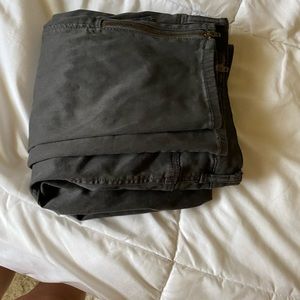 American Eagle  grey cargo jeans size 12 regular